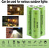 JINTION Solar Rechargeable Ni-MH AA Batteries AA 400 mAh Battery 8 Pack