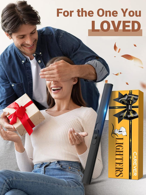 Candle Lighter Stocking Stuffers for Women & Men, Electric USB Rechargeable Lighter for Grill, Kitchen, BBQ