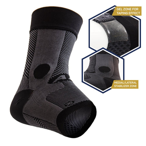 OrthoSleeve Compression Ankle Brace for Ankle Sprains, Achilles Tendonitis, and General Pain