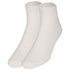 NuVein Padded Low Cut Socks, X-Small, 8-15 mmHg Light Compression, Cushioned Ankle Length for Sensitive Feet