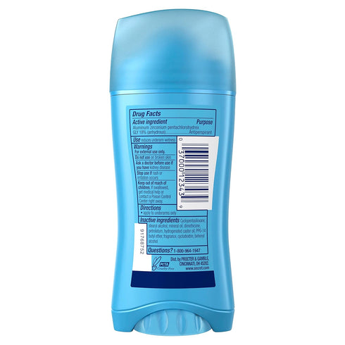 Secret 2.6 oz Antiperspirant and Deodorant for Women, 24hr Sweat & Odor Protection, Powder Fresh Scent