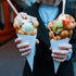 200 Pieces 7.09 Inch Long Clear Plastic Ice Cream Spoons, Disposable Utensils for Sundaes and Milkshakes