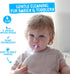 Jack N' Jill Tickle Tooth Toddler Toothbrush & Toothpaste Set, Organic Fruit Flavor for Tiny Teeth