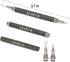 Professional Travel 2-in-1 Blackhead Remover and Comedone Extractor Tool, Surgical Steel for Acne Control