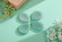 CrystalTears Green Aventurine Crystal Worry Stone, Polished Healing Crystals Pocket Palm Stone for Anxiety Relief