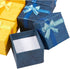 Juvale Ring Boxes Set - 24 Pack Multi-Color Cardboard Square 1.6x1.2x1.6 inches with Lids & Bows