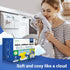 Fabric Softener Sheets for Washing Machine, Fresh Linen Scent, No Plastic Jug Soap Strips, Up to 240 Loads