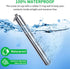 Aluminum Metal Storage Tube Container (5 Packs), Cute Small Pill Box Case for Travel, Waterproof