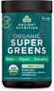 Ancient Nutrition SuperGreens Powder with Probiotics - Organic Peppermint Flavor for Digestive Support