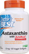 Doctor's Best Astaxanthin, Powerful Antioxidant for Skin and Eye Health, Non-GMO, Vegan, 6 mg, 90 VSG