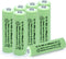 AA Ni-MH 600mAh 1.2V Rechargeable Solar Light Batteries for Outdoor Solar Lamps (8 Pcs)