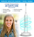 Sonic Electric Toothbrush for Adults with 5 Replacement Heads, 3 Modes & Built-in Timer, White