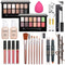 Makeup Set for Women, Full Kit Makeup Sets for Teens with Eyeshadow Palette, Lip Gloss, Foundation, Mascara, Eyeliner