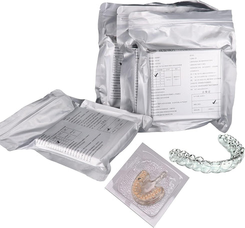 5''x5'' Dental Lab Orthodontic Splint Retainer Slice, Soft Hard Thermoforming Material (Soft Film 1.0, 20Pcs)