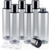 ZEJIA 200ML/6.8OZ Travel Size Toiletries, 6 Pack Plastic Travel Bottles, Double Leak Proof Containers for Shampoo Lotion