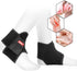 Kids Ankle Brace Supports Breathable Neoprene Ankle Stabilizer Adjustable Protector Wraps for Sports Protection 2PCS