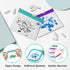 hongliang Lock,14 Set 7 Reusable Pill Pouches with Slide Piece Zippered Pill Bags for Travel Organizer Medicine Qtips
