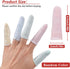 100 Pcs Finger Cots by EORTA | Cotton Material with Elasticity | Comfortable, Breathable, Reusable, Random Color