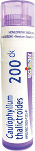 Boiron Caulophyllum thalictroides 200ck - Homeopathic Medicine for Menstrual Cramps, 80 pellets, 1 Count
