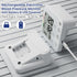 Blood Pressure Monitor Upper Arm BP Machine with 8.7"-16.5" Cuff, 240 Sets Memory, Large LCD Screen for Home Use (White)