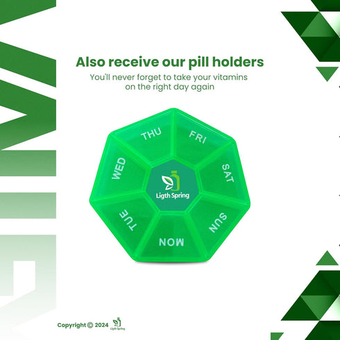 Rapid-Release CoQ10, 100 mg, 60 Softgels, Bundle Exclusive Vitamins & Minerals, A to Z, Weekly Pill Organizer