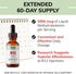 Organic Vitamin B12 Sublingual Drops - 2 Fl. Oz. Extra Strength 5000 mcg Methylcobalamin, Vegan Liquid B12