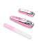 PAFASON Nail Clipper Trimmer Cutter Set - Super Sharp Fingernail & Toenail Clippers with Nail Catcher & Nail File for