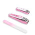 PAFASON Nail Clipper Trimmer Cutter Set - Super Sharp Fingernail & Toenail Clippers with Nail Catcher & Nail File for