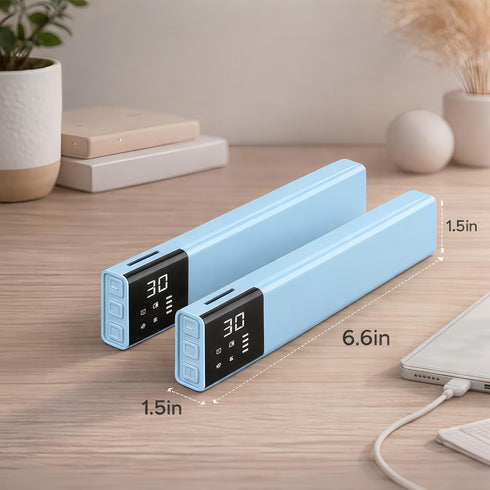 RUIYUE Under Pillow Bone Conduction Speaker for Sleeping, Bluetooth Sleep Headphones with White Noise & Timer, Private