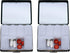 Set 2 (7-Day) of Metal-Plated Weekly Pill Box Case & Portable Medicine Organizer (Gunmetal Victorian)