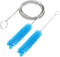 CPAP Tube Cleaning Brush - 7 Feet Flexible + 7 Inches Stainless Steel Wire Bristle Brush for 22mm Diameter Tubing