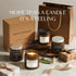 Set, Set, 14 oz) NORVENCE Scented Candles Gift Stress Relief Candles for Home, Premium Soy Candle Candles for Women