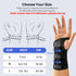 FREETOO Wrist Brace for Carpal Tunnel, Adjustable Anatomically Shaped Support Splint for Men and Women, Pain Relief,