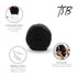 TSB Hair Filler, Black, 1 Pack - Ultimate Hair Bun Maker, Non-Irritating Volume Hair Bumps Tool for Brides