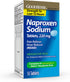 GoodSense Naproxen Sodium Tablets 220 Mg, Headache Pain Relief, Blue, 50 Count