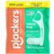 Plackers Micro Line Dental Floss Picks, Fold-Out FlipPick, Tuffloss, Easy Storage with Sure-Zip Seal, Fresh Mint