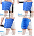 Atsuwell XL Hip Ice Pack Wrap - Gel Cold Pack for Bursitis Pain Relief, Soft Plush Lined for Hip Injuries