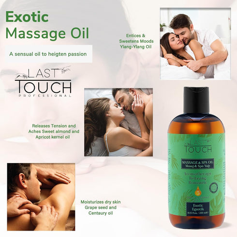 Sensual Massage Oil for Couples Sexual - Massage Oils for Date Night - Massage Oil for Massage Therapy - Aromatherapy