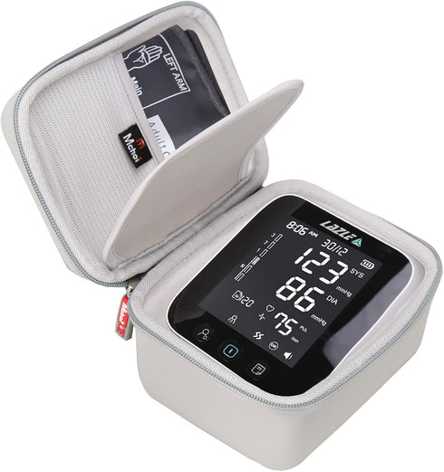 Mchoi Blood Pressure Case Fits for LAZLE Blood Pressure Monitor, Portable Nebulizer - Handheld Personal Steam Inhalers Nebulizer Machine, Case Only