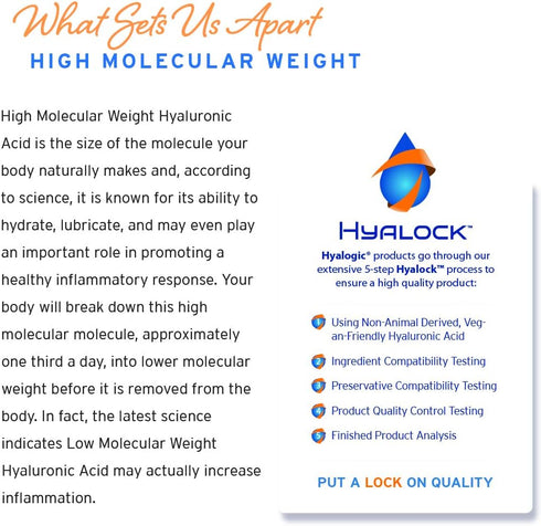 Hyalogic Episilk Hydrating Lip Balm with Hyaluronic Acid 0.5oz (Pack of 3) - Natural Moisturizing for Plump Healthy Lips