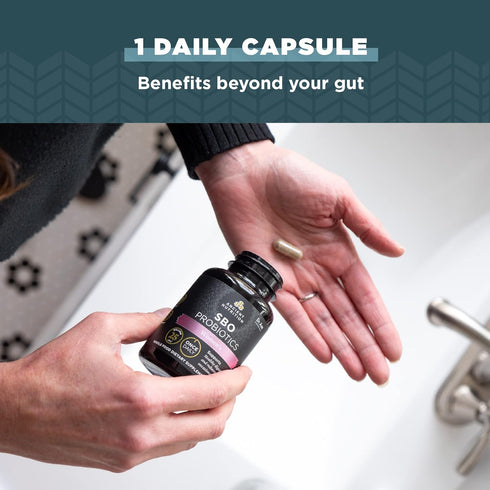Probiotics for Women by Ancient Nutrition, Once Daily 30ct, Digestive Support & Reduces Occasional Bloating, 25 Billion