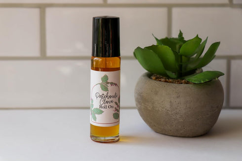 Patchouli Clove Roll-On Perfume - Natural Fragrance