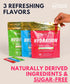 Essential Elements Hydration Packets - Sugar Free Electrolytes Variety Pack - 15 Stick Packs with ACV & Vitamin C