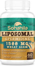 Spermidine Supplement 15 MG, 99% Purity, 1500 mg Fermented Wheat Germ Extract, 60 Softgels