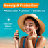 Sun Zapper Zinc Oxide Mineral Sunscreen Stick, SPF 50+, Water Resistant, Light Skin Tone (Bronze/Tan), 12g (0.42 Oz)