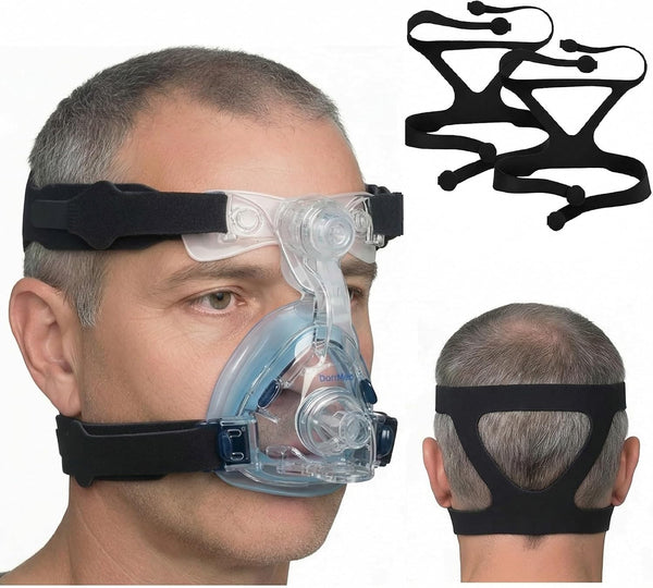 Organic Deal Universal CPAP Headgear Strap 2 Pack Replacement for Philips Respironics Headgear &