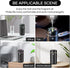 Car Humidifier Diffuser for Essential Oils, USB Cool Mist Air Freshener for Car, Home, Office, Bedroom (Black)