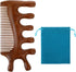 HJZHII Wooden Scalp Comb, Scalp Massage Tool Scalps Massager Hair Growth Wooden Massage