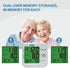 Blood Pressure Monitors for Home Use, Talking Upper Arm Monitor with Large Digits Display & Extra Large Cuff