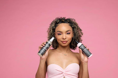 tgin Rose Water Defining Mousse for Natural Hair - Curls, Waves, Low Porosity Hair, 8oz
